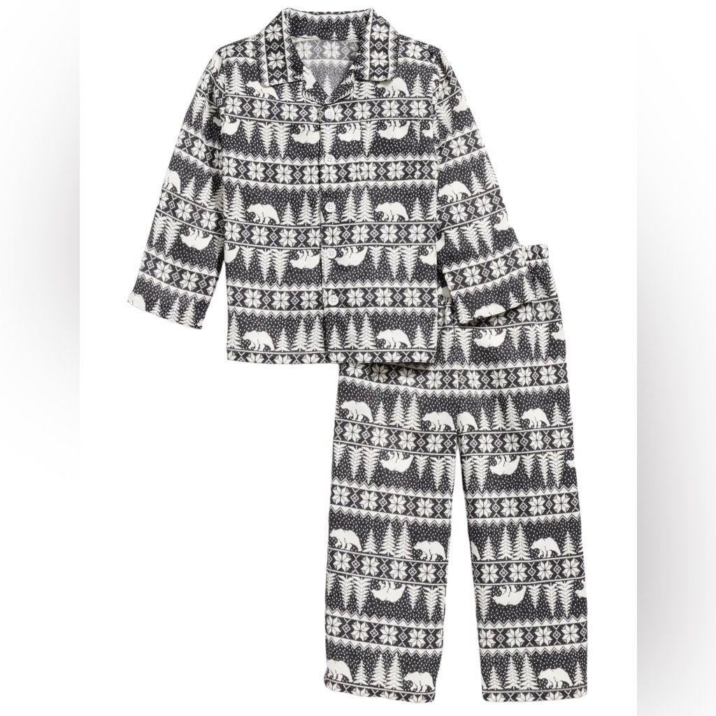 Old Navy Pajamas Matching Family Pajamas Gray Pajamas Unisex Matching Pajamas